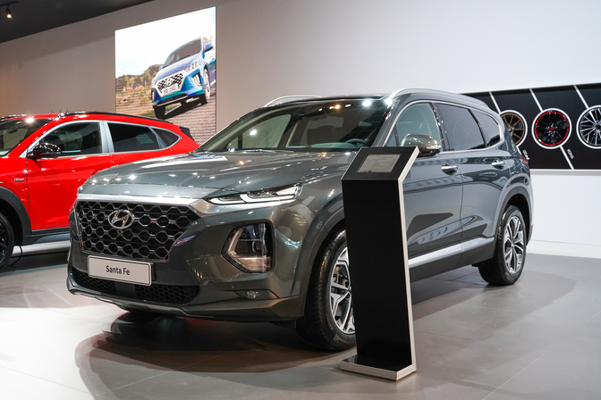 hyundai santa fe diesel autosalon brussel 2020