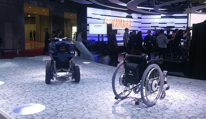 Yamaha rolstoelen