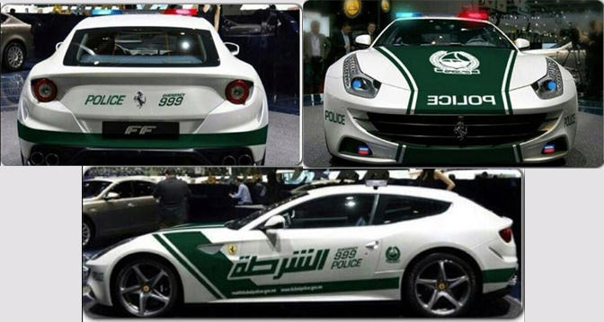 Ferrari FF Dubai Police