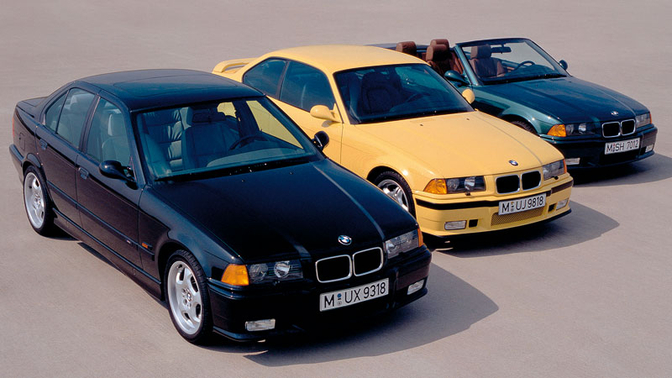 BMW E36 M3 range