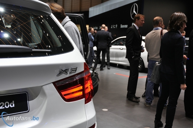 Live in Genève 2014: BMW X3 facelift