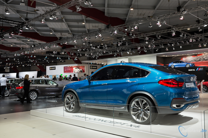 Live in Brussel 2014: BMW X4 concept