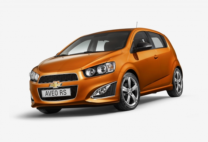 Chevrolet Aveo RS komt naar Europa