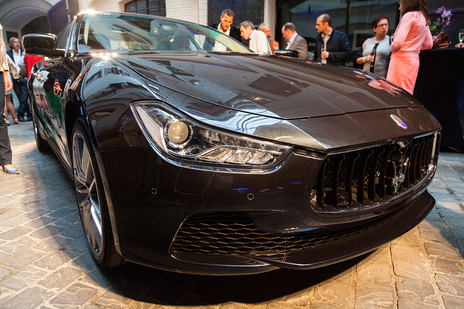 Maserati stelt Ghibli voor aan select publiek in Antwerpen