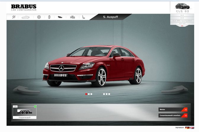 Brabus lanceert online car configurator