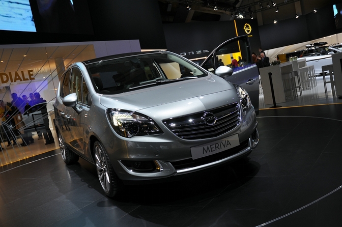 Opel Meriva heeft zijn wereldpremière in Brussel