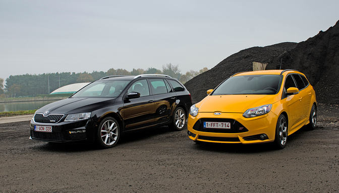 skoda-octavia-rs-vs-ford-focus-st-rijtest