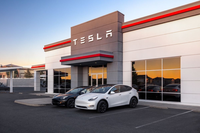 Tesla dealership