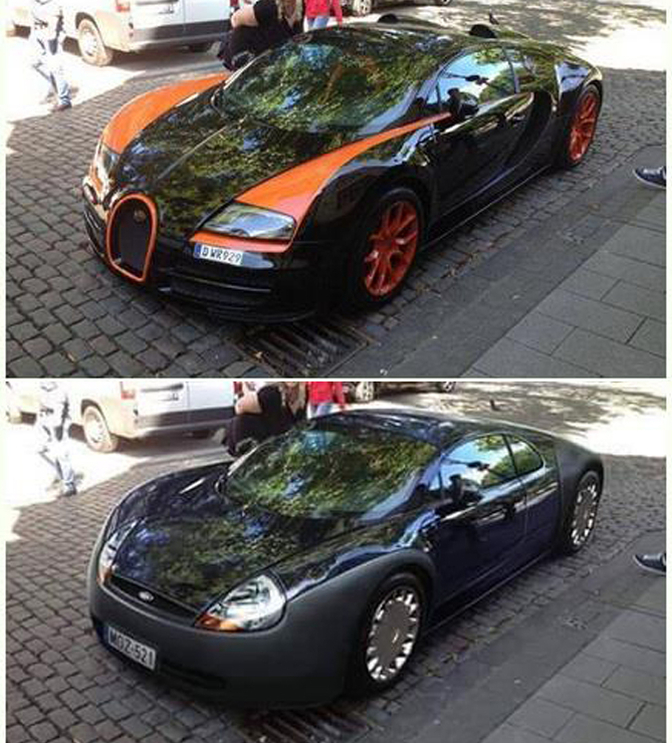Bugatti Veyron Ford | Autofans
