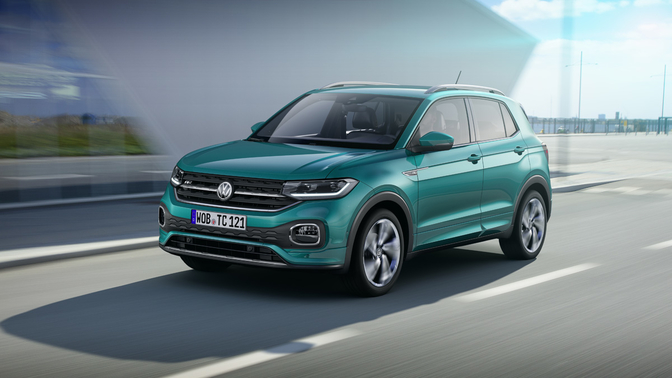 volkswagen t-cross official 2018