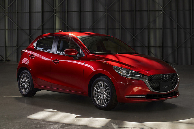 mazda mazda2 facelift 2019