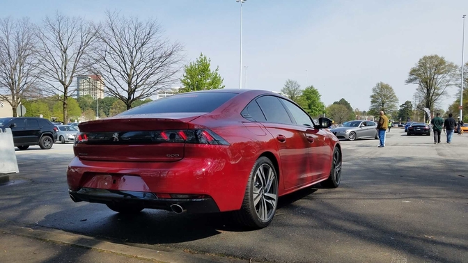 peugeot 508 cars and coffee atlanta