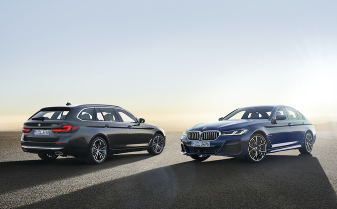 BMW 5 Reeks facelift 2020