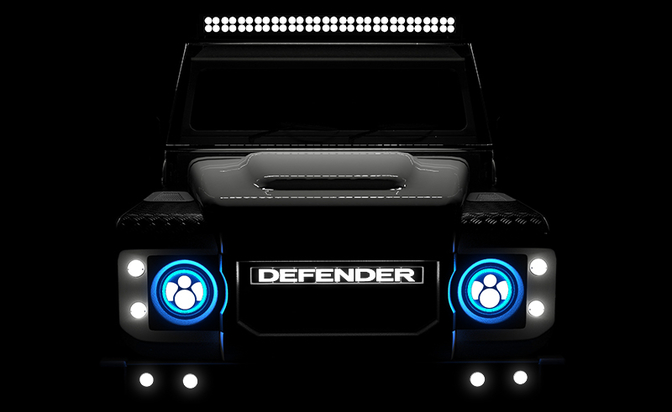 EDC Land Rover Defender elektrisch Tesla