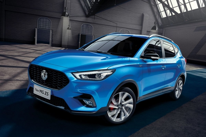 MG ZS 2020 facelift