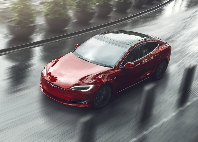 Tesla Model S Palladium