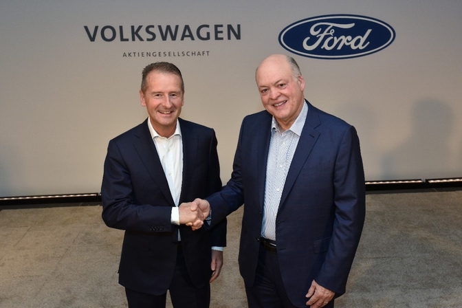 Ford Volkswagen samenwerking
