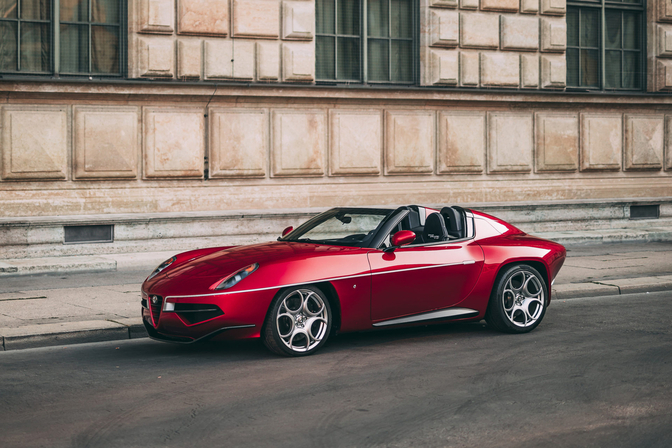 Alfa Romeo Disco Volante Spyder auction (2021)