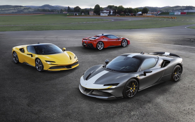 Ferrari électrique 2030-2035