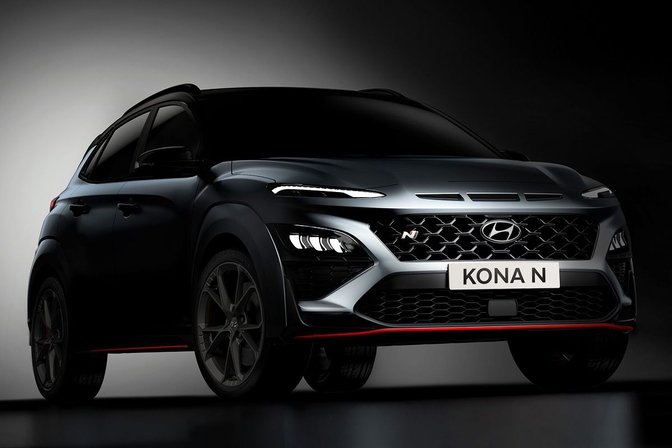 Hyundai Kona N teaser (2021)