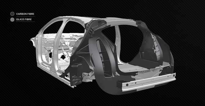 JLR travaille avec des structures légères