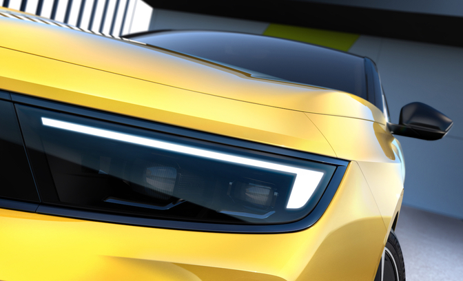Opel Astra 2021 Teaser