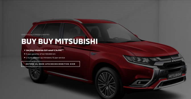 Mitsubishi verkoop