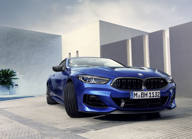 BMW 8 Reeks facelift 2022