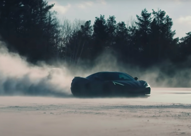 Chevrolet Corvette Hybrid 2022 teaser