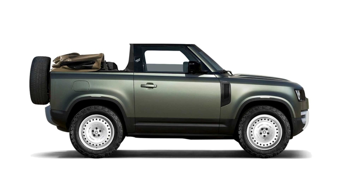 Land Rover Defender Valiance Convertible 2022