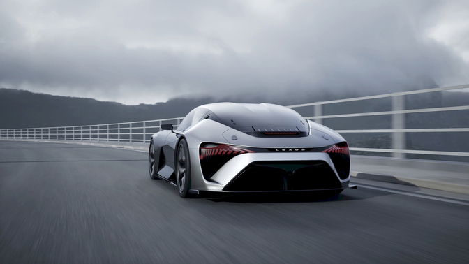 Lexus sportive électrique 2030