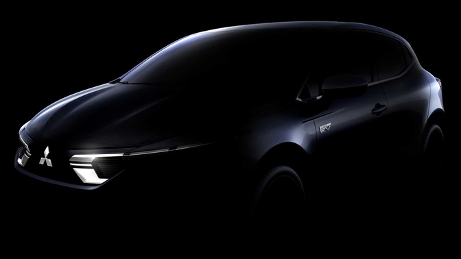 Mitsubishi Colt teaser 2023