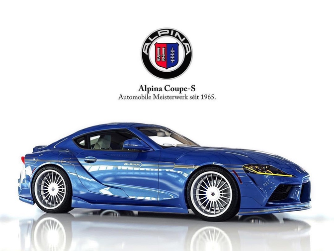 Toyota Supra Alpina Coupe-S Render