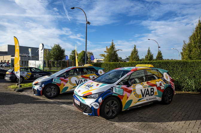 VAB rijschool leswagen elektrisch