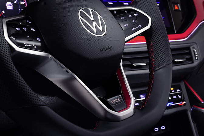 VW Golf GTI touch buttons 2022