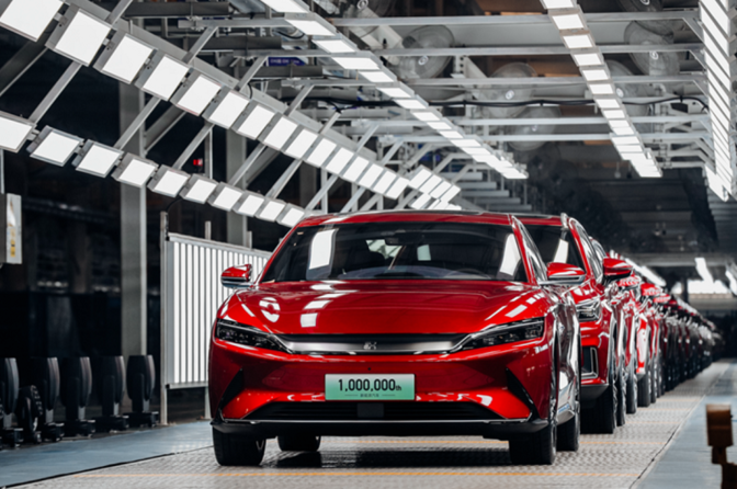 BYD productie Europa 2023