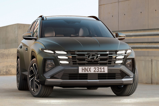 Hyundai Tucson facelift 2024