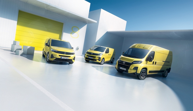 Opel utilitaires électriques 2024
