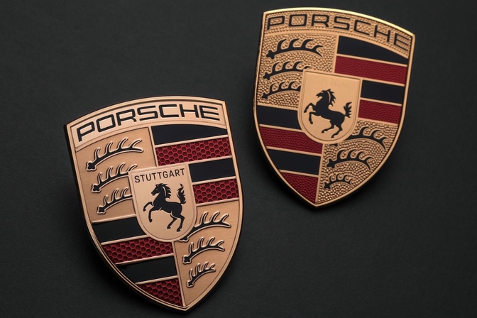 Porsche nieuw logo 2023