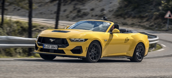 Premier essai Ford Mustang GT Convertible 2024