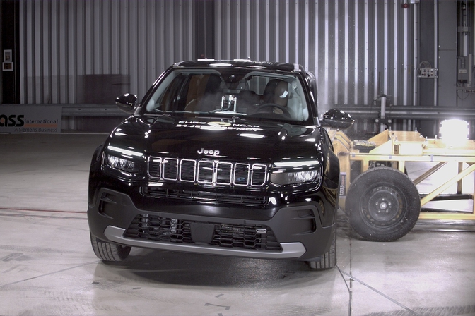 Jeep Avenger crashtest Euro NCAP 2024