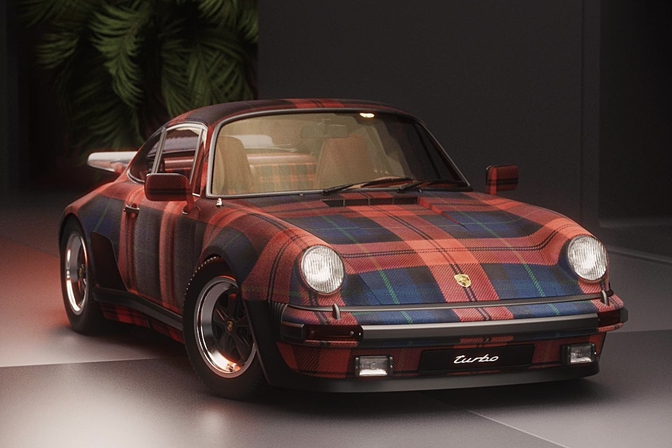 Porsche 930 Turbo 50 Years Tartan 2024