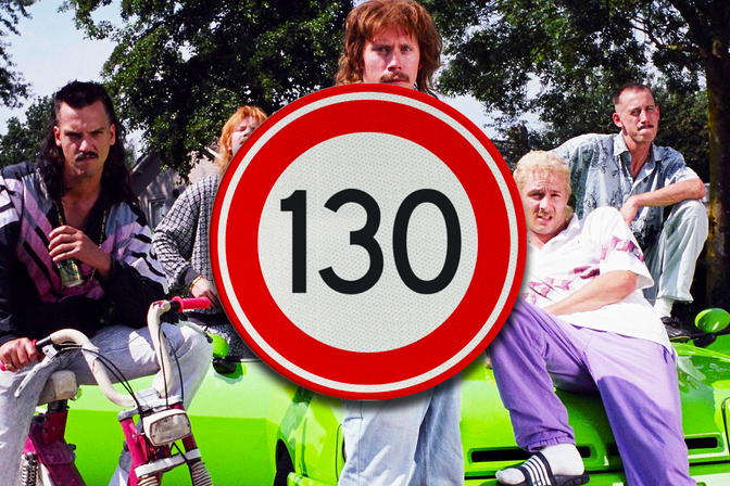 130 km/u nederland snelweg