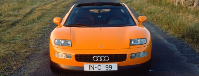 Vergeten auto: Audi Quattro Spyder