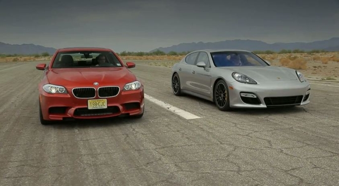 BMW M5 vs Porsche Panamera GTS