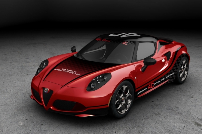 Alfa Romeo 4C wordt Safety Car van WTCC