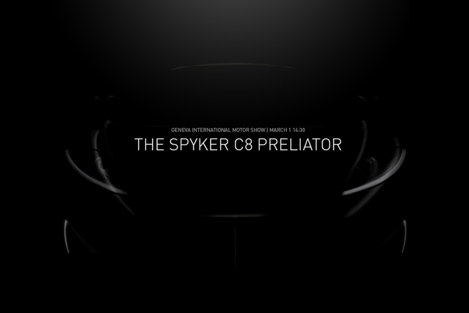 spyker-c8-preliator-teaser