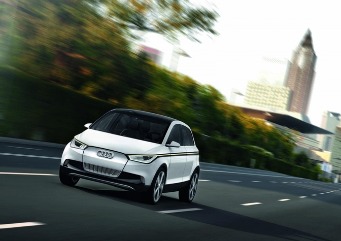 Ook Audi wil een elektrische stadswagen