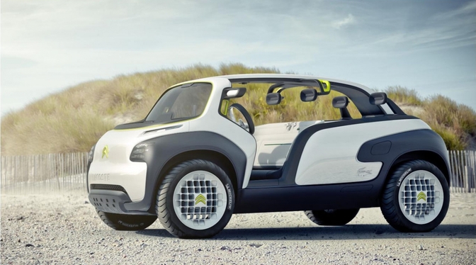 Citroën Lacoste Concept: Fun on the beach