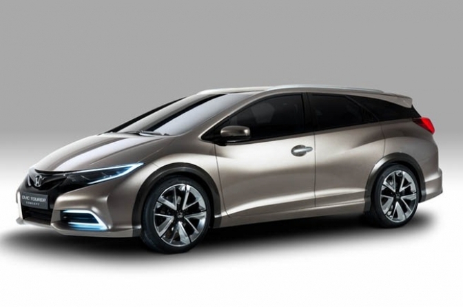 Honda heeft Civic Tourer Concept klaar voor Genève